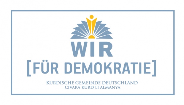 Logo "Wir für Demokratie"