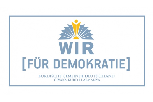 Logo "Wir für Demokratie"
