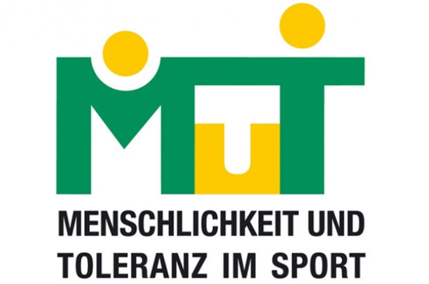 Logo des Projekts "MuT - Menschlichkeit und Toleranz im Sport"