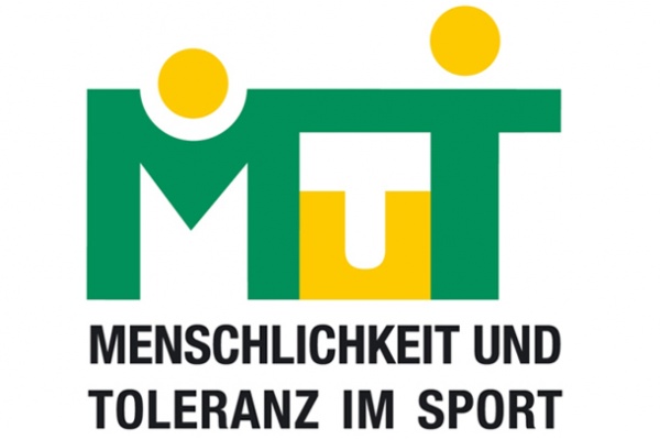 Logo des Projekts "MuT - Menschlichkeit und Toleranz im Sport"