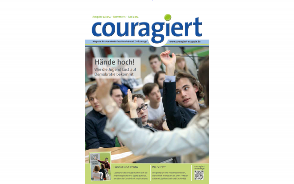 Das neue Courgagiert-Magazin ist erschienen.